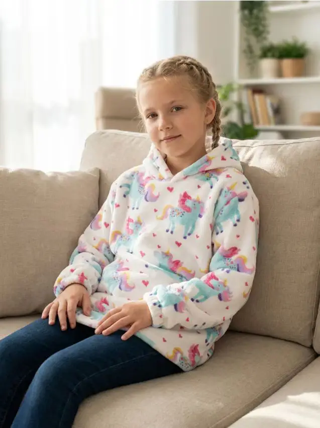 Felpa Snuddie - turchese chiaro