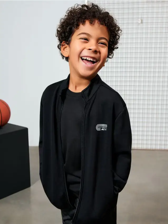 Felpa sportiva - nero