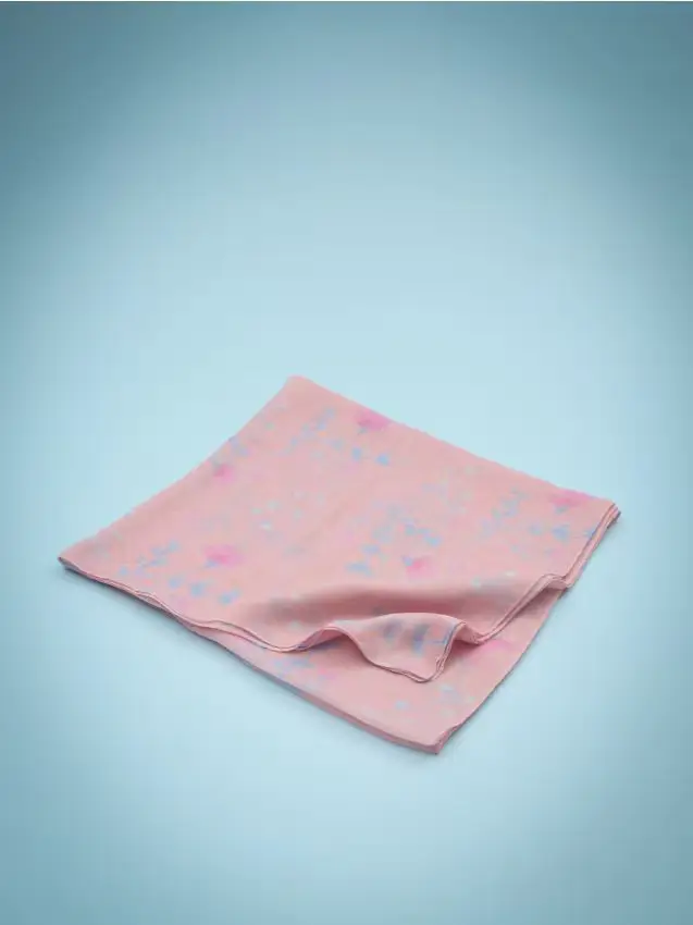 Foulard - rosa pastello
