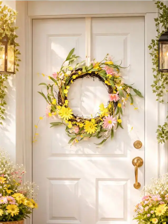 Ghirlanda decorativa primaverile - multicolor