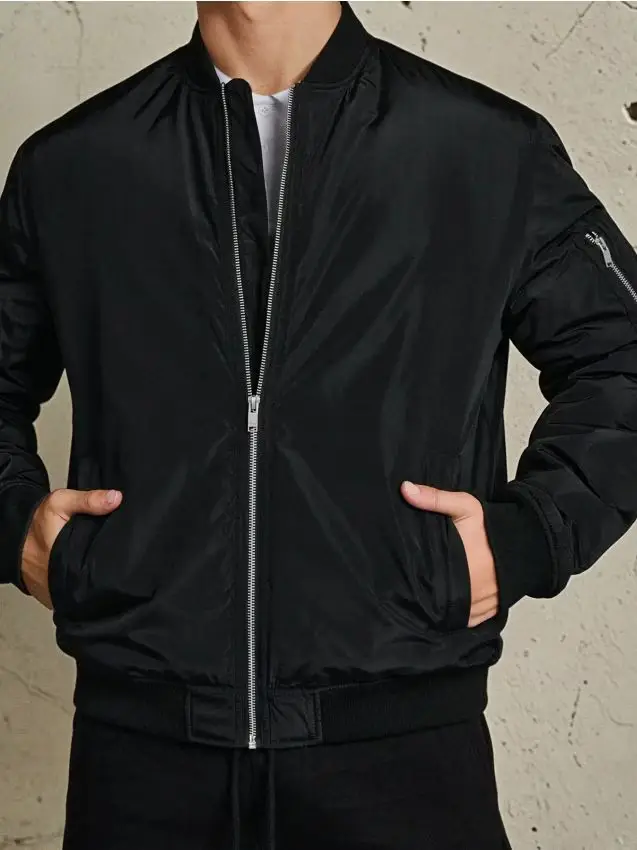 Giacca bomber - nero