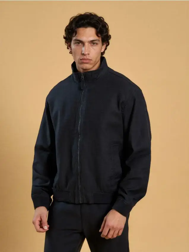 Giacca bomber - steel blue