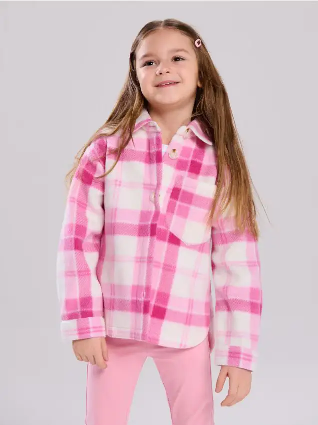 Giacca-camicia a quadri - nude