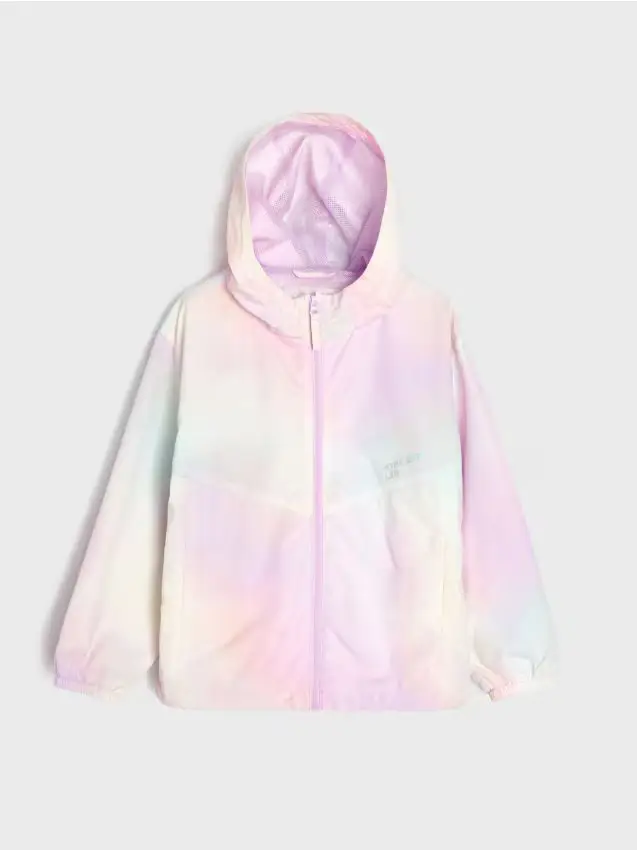 Giacca con cappuccio e design ombre Active - multicolor