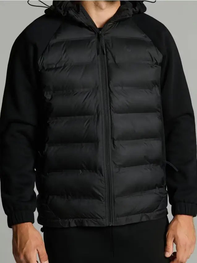 Giacca con cappuccio - nero