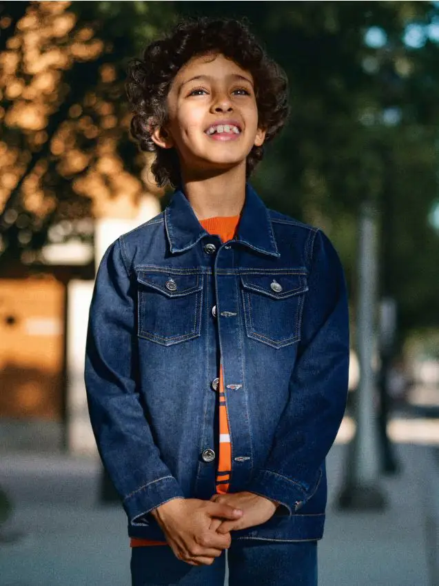 Giacca di jeans - blu scuro