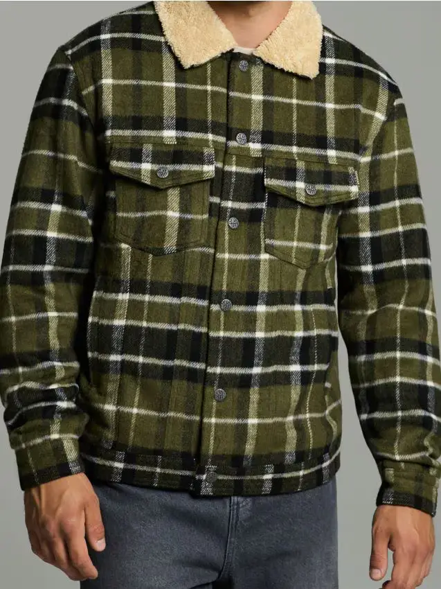 giacca di jeans - khaki