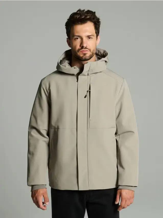 Giacca elegante isolata - beige