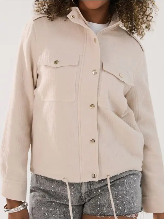 Giacca in cotone - nude