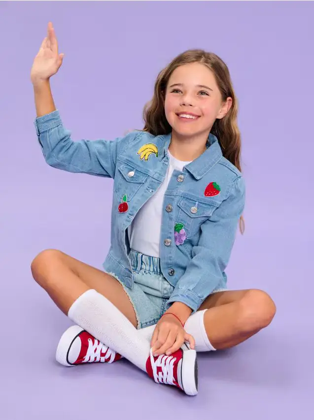 Giacca in denim - blu