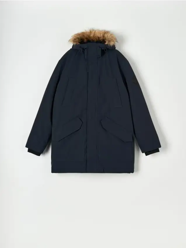Giacca parka - blu scuro