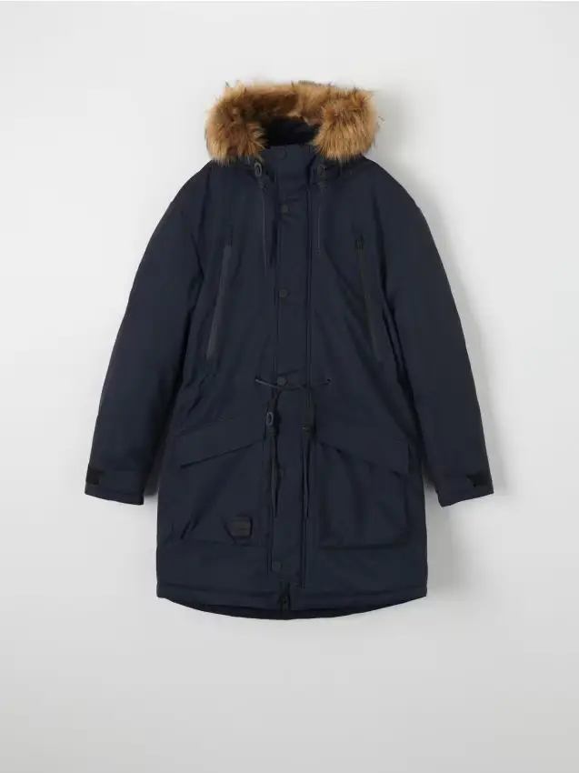 Giacca parka - blu scuro