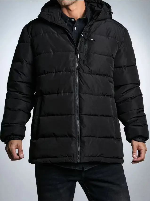 Giacca trapuntata - nero