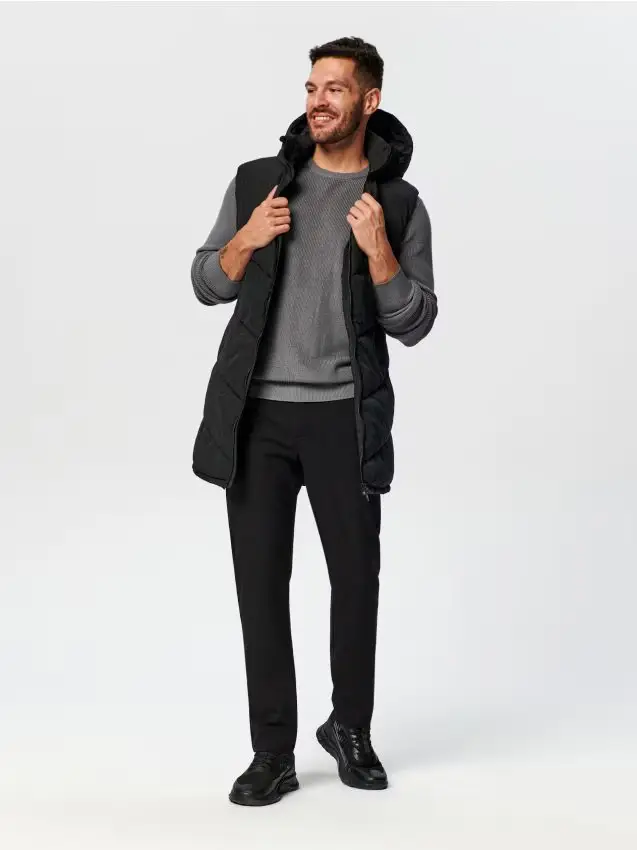 Sinsay Gilet Nero 4423635