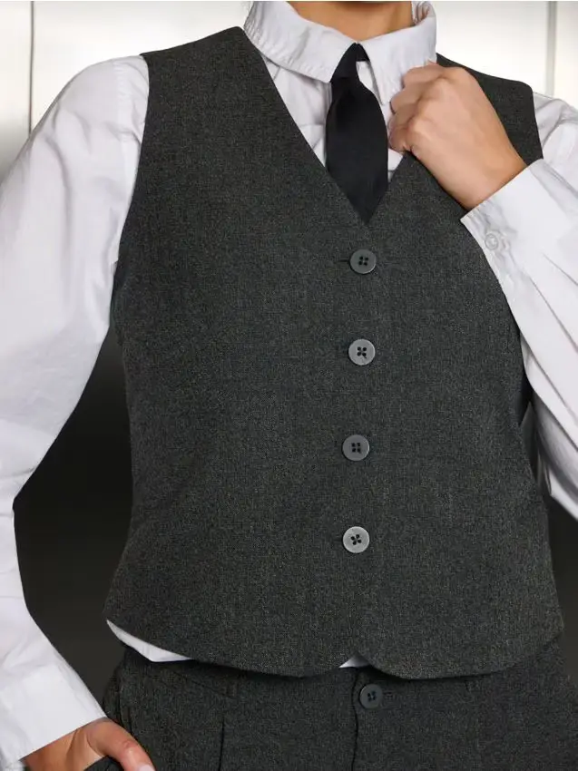 Gilet da abito - grigio