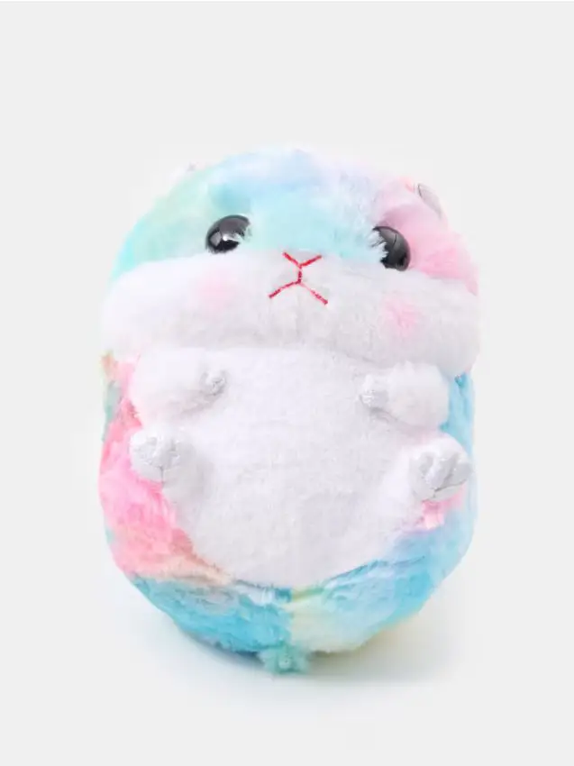 Giocattolo morbido a forma di criceto - multicolor