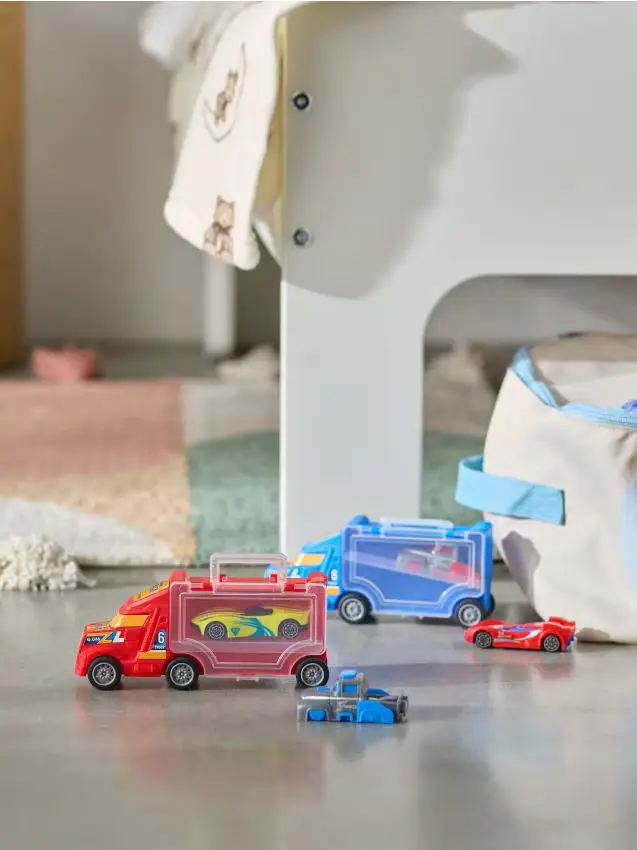 Giocattolo - Set di macchinine - rosso