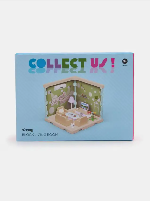 Giocattolo - Set per costruire il soggiorno - verde