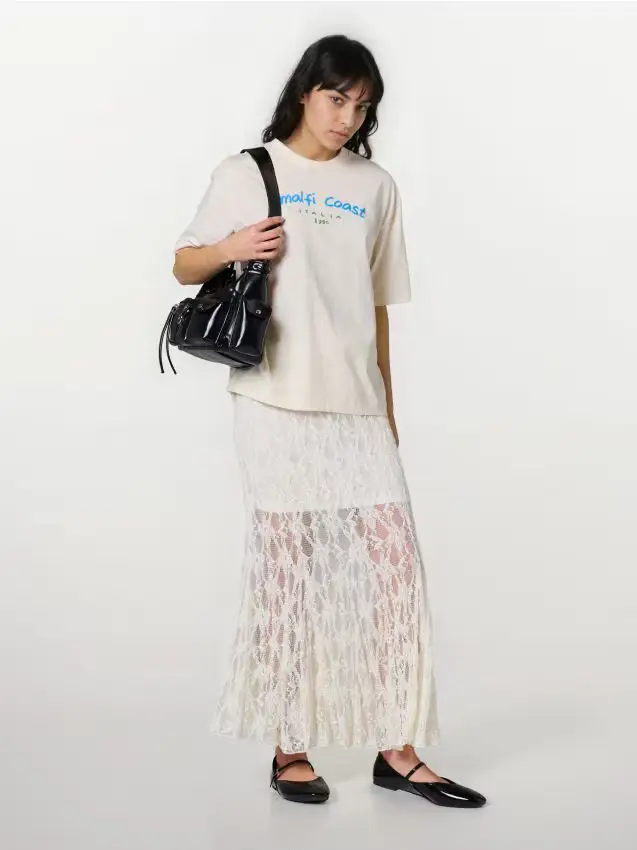 Gonna Maxi in Pizzo - panna