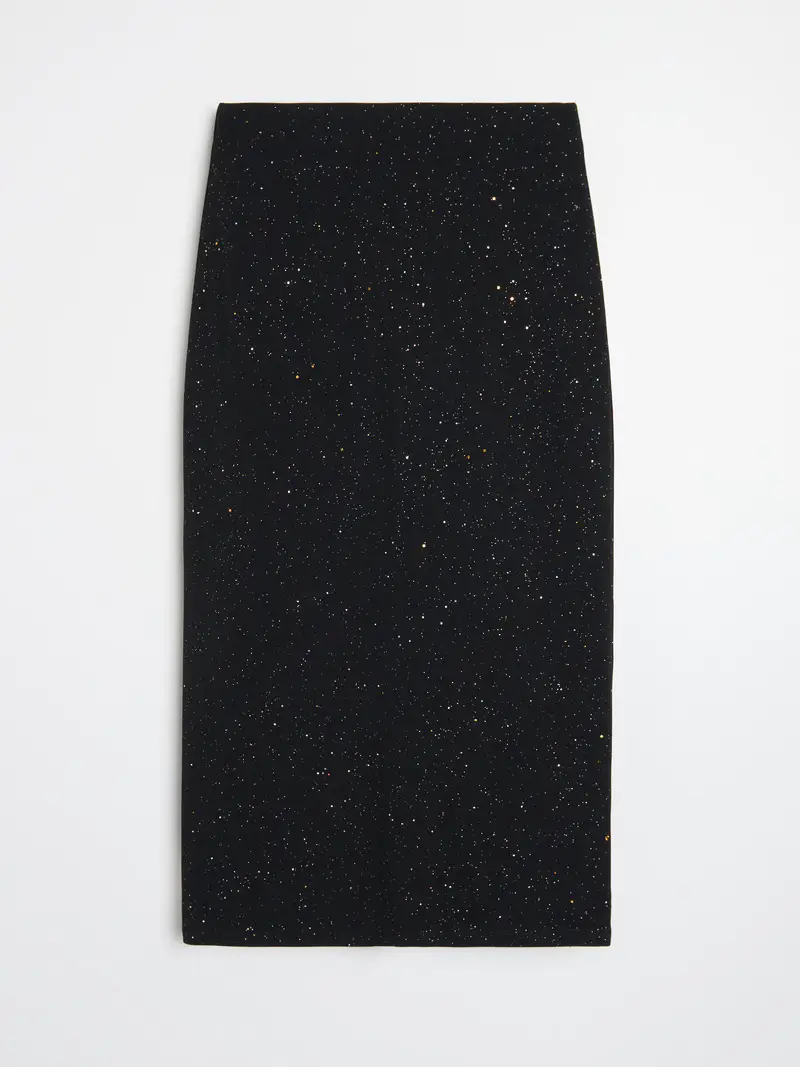 Gonna midi - nero miniatura 4