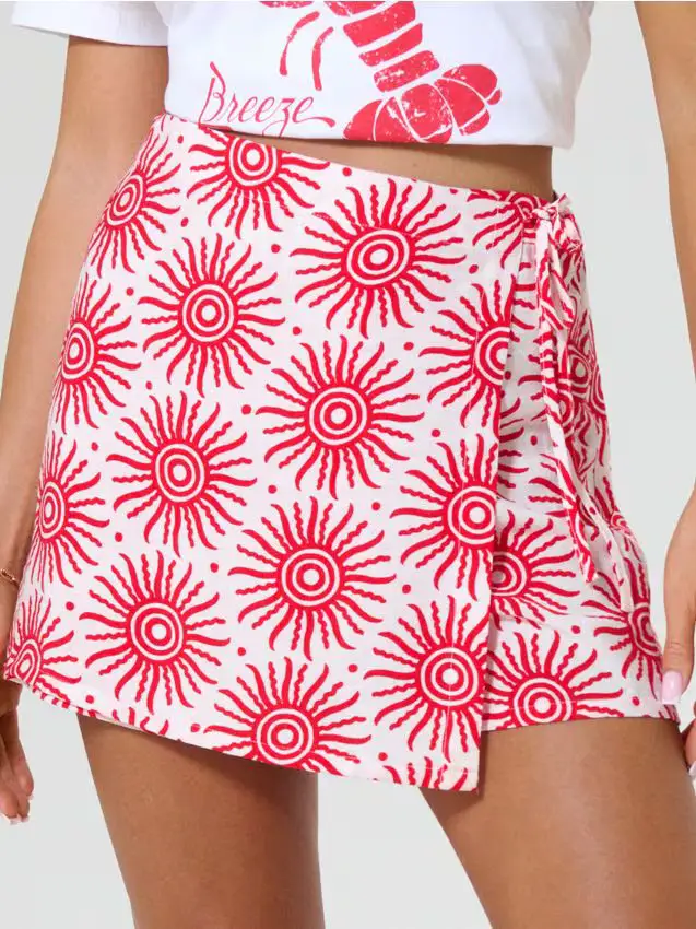 Gonna-pantaloncini - multicolor