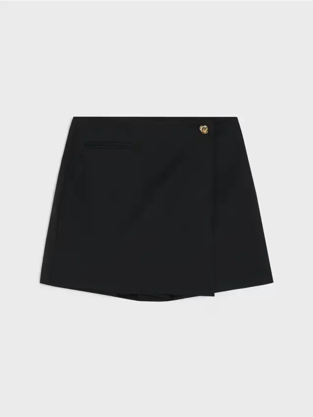 Gonna-pantaloncini - nero