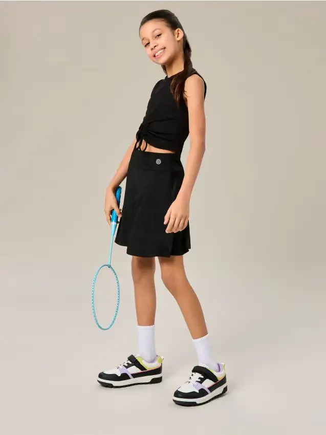 Gonna pantaloncini sportivi Active - nero