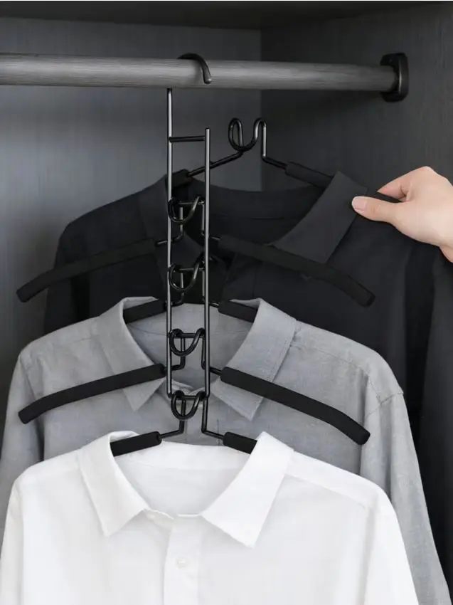 Grucce in metallo multilivello - nero