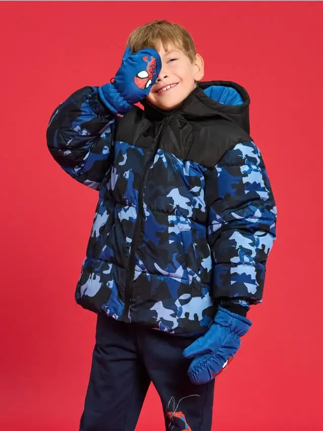 Guanti imbottiti Spider-Man - blu scuro