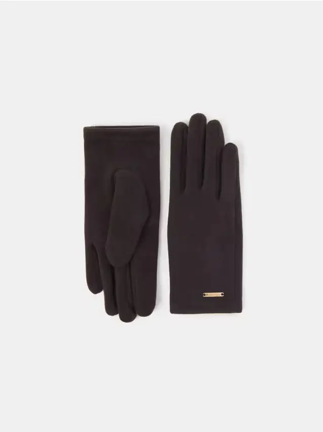 Guanti - marrone scuro