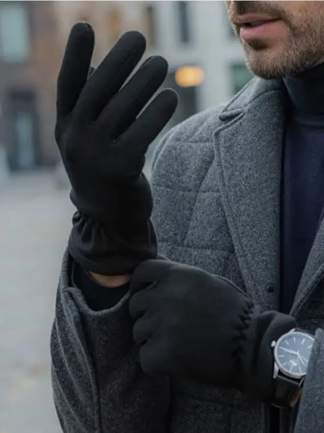 Sinsay Guanti Nero 4423925