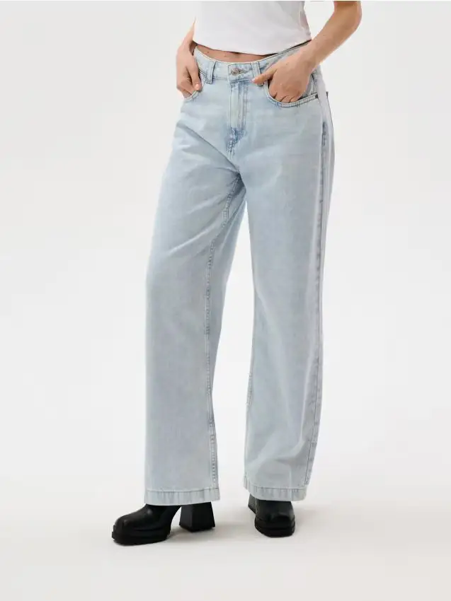 Jeans baggy - blu