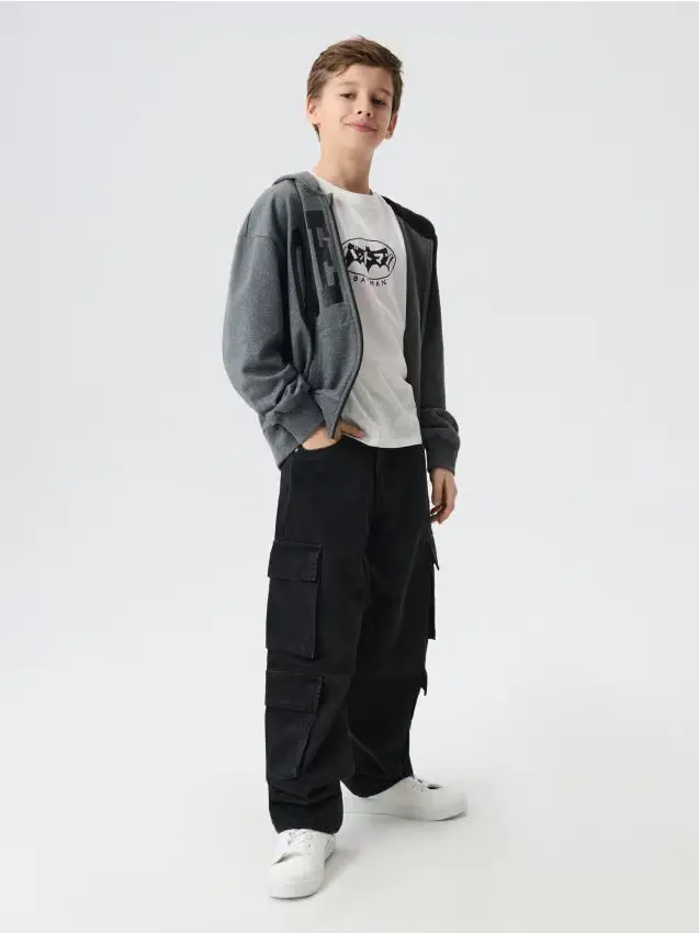 Jeans baggy - nero