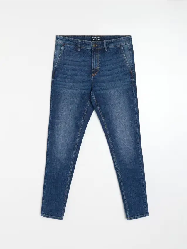 Jeans chino slim fit - blu scuro