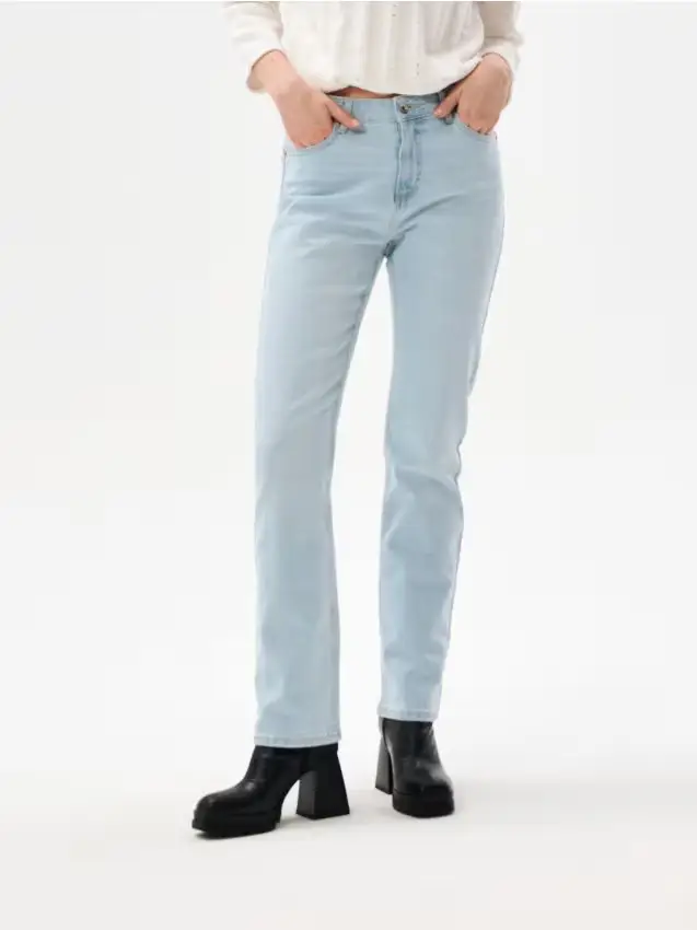 Jeans dritti - blu