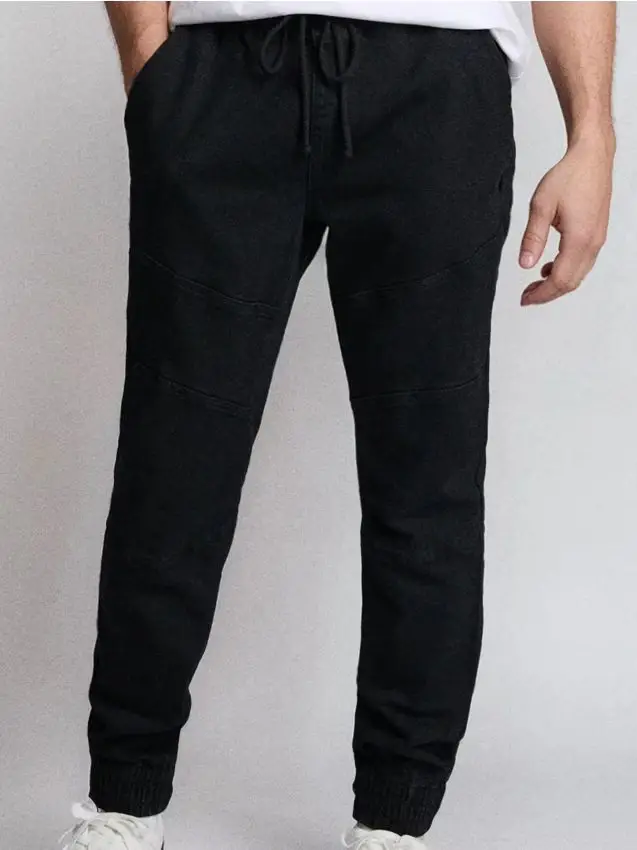 Jeans jogger - nero