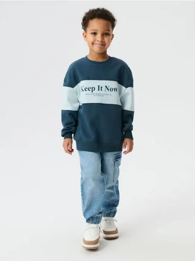 Jeans loose fit - blu