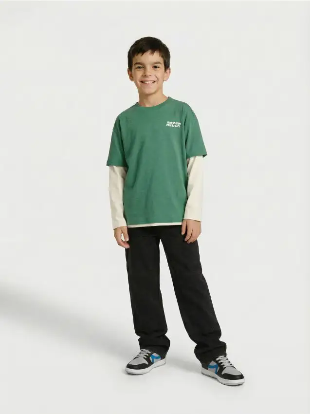 Jeans straight fit - nero