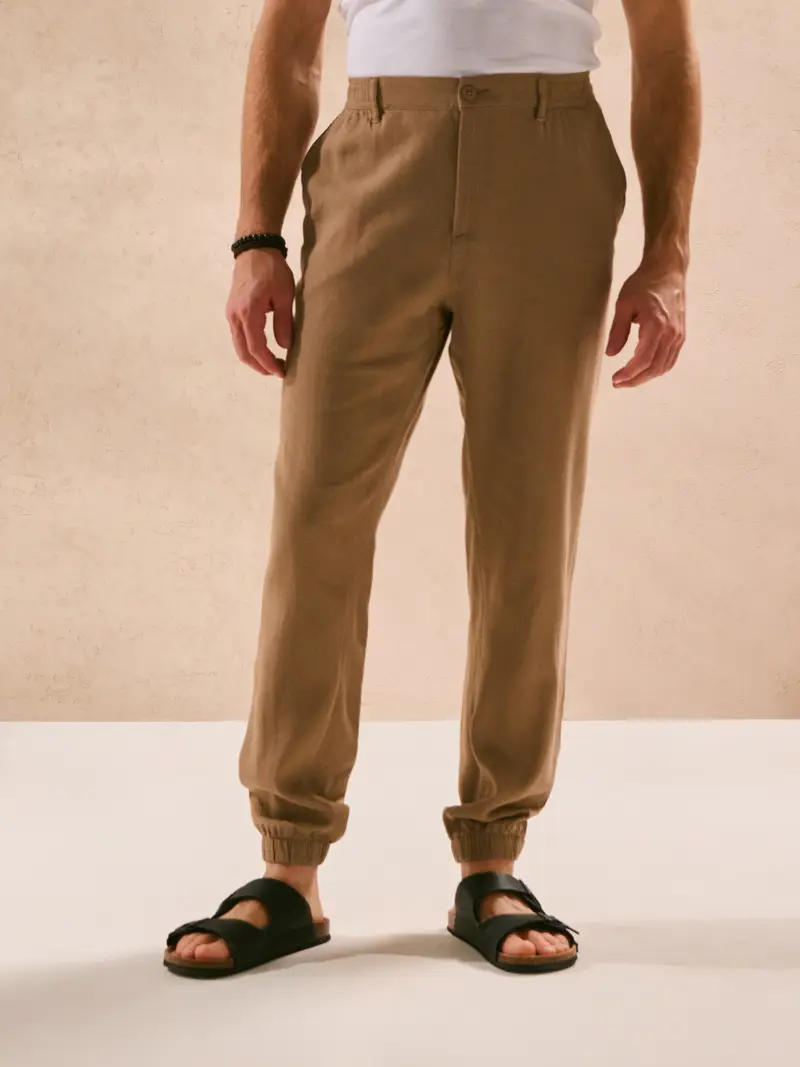 Jogger - marrone miniatura 2