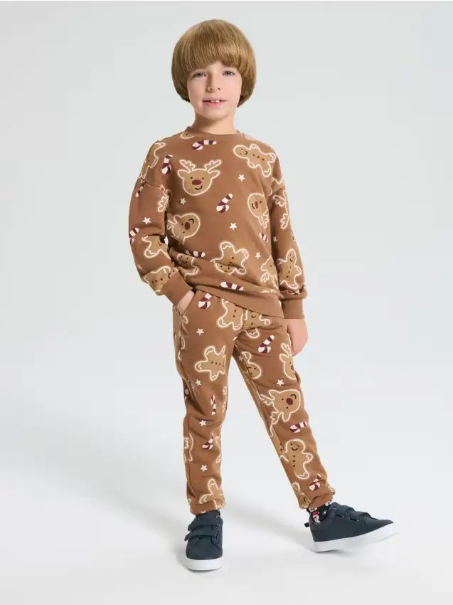 Jogger - marrone scuro