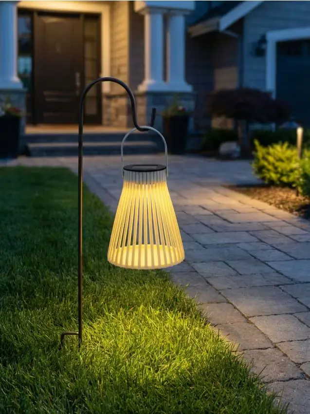 Lampada a LED solare - bianco