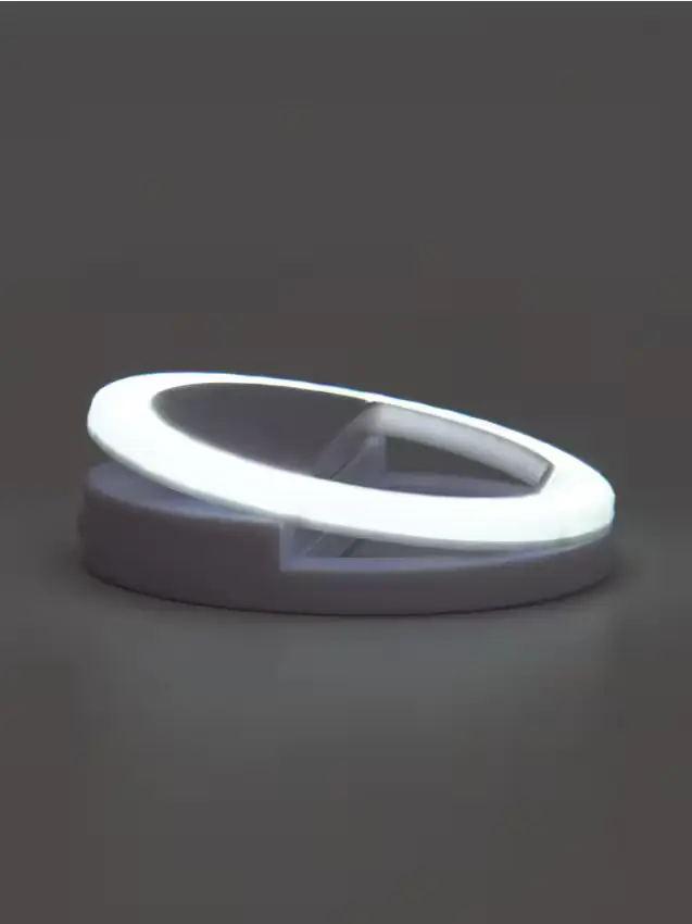 Lampada ad anello per selfie - bianco