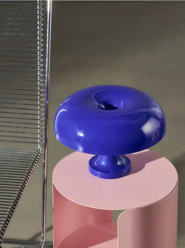 Lampada da tavolo - blu pallido