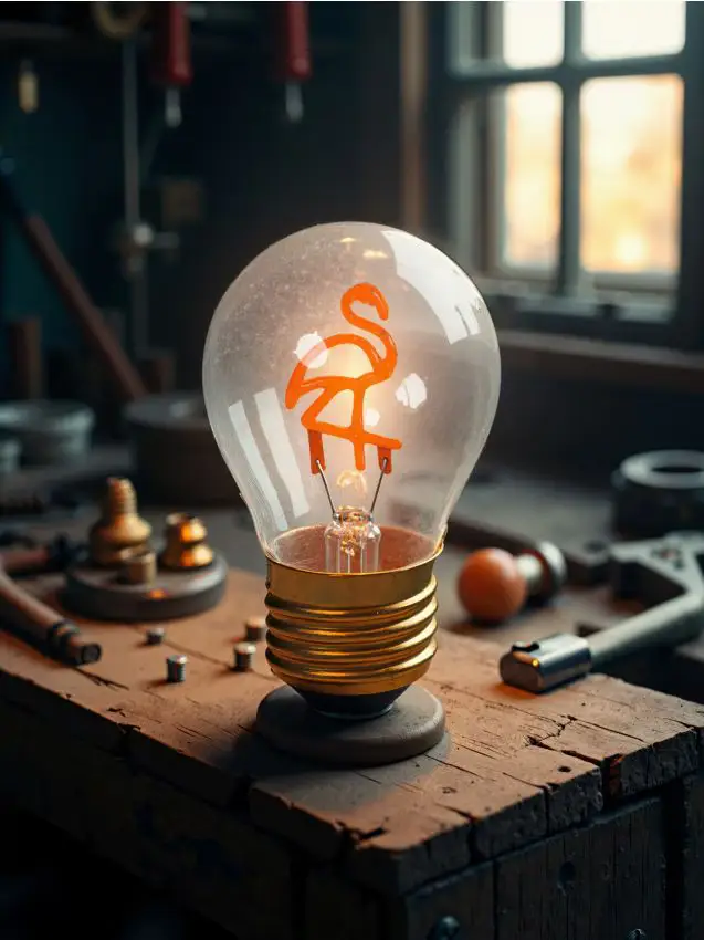 Lampada LED decorativa a forma di lampadina Edison - rosa pastello