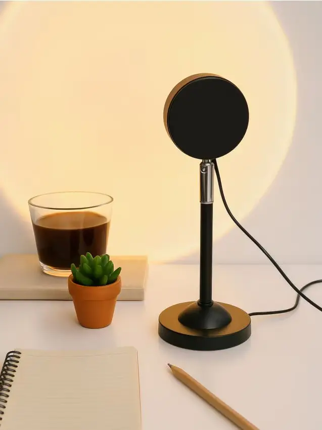 Lampada proiettiva - nero