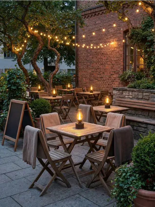 Lampada solare LED a forma di lampada a petrolio - nero