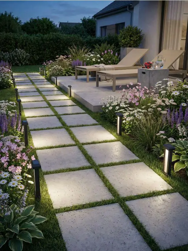 Lampada solare LED da giardino con diffusore a effetto bolle da inserire nel terreno - nero