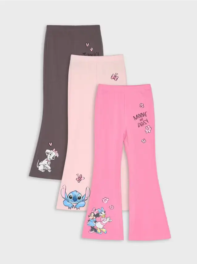 Leggings a zampa 3 pack Disney - multicolor