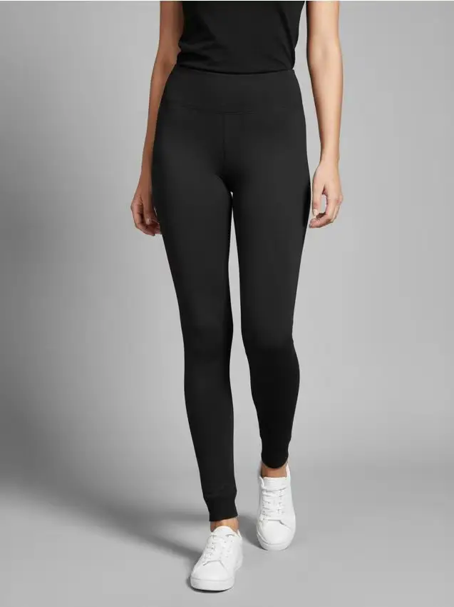 Leggings con interno caldo - nero