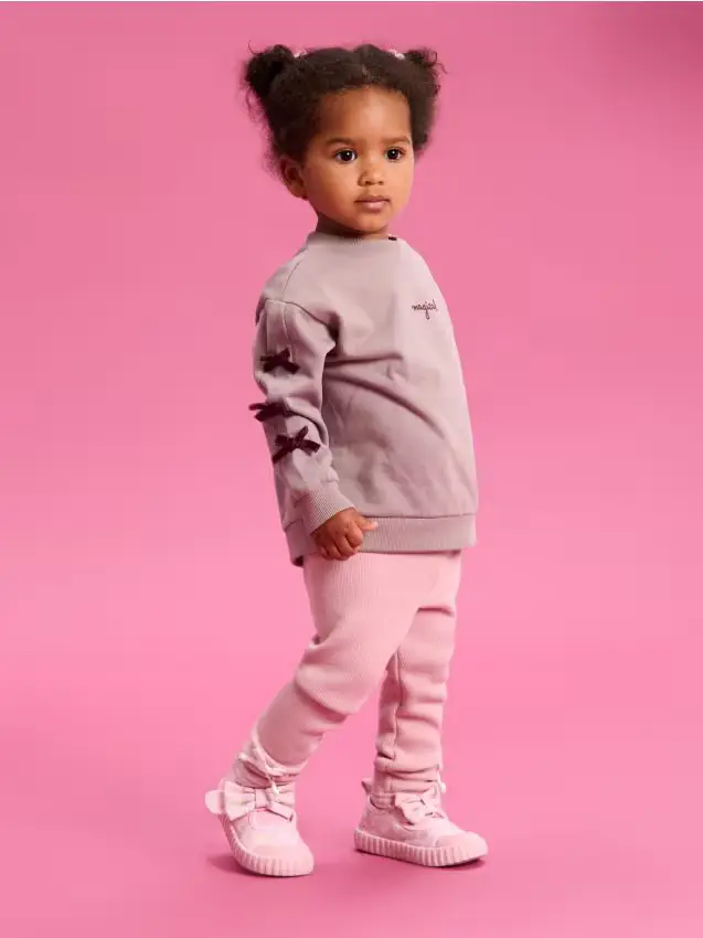 Leggings con interno caldo - rosa